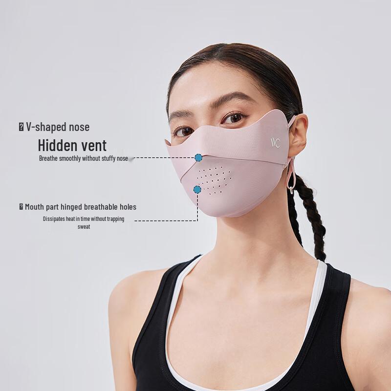 VVC Women's UV Protection Breathable Summer Sun Mask
