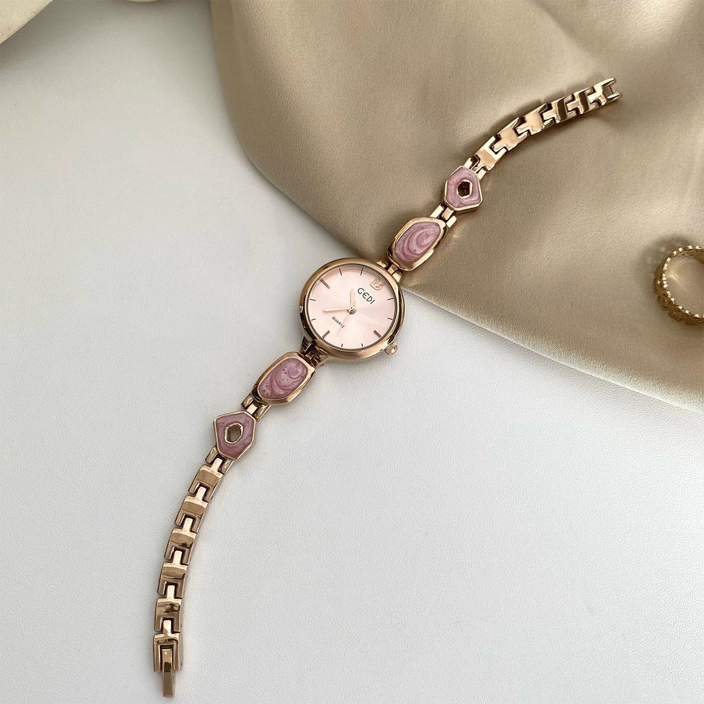 New Vintage Luxury Watches for Women Swan Chain Design Water-Resistant Quartz Ladies' Watch Perfect Gift for Girlfriends