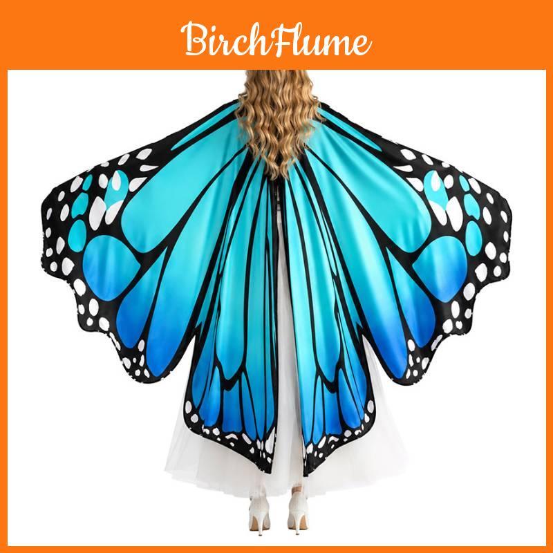 Fantasy Butterfly Cape For Women With Gradient Colors And Stage Wear