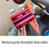 Motorrad Aluminium Kabel Schmierwerkzeug Gaszug Kupplungszug Bremszug Schmierwerkzeug Drahtschmierung