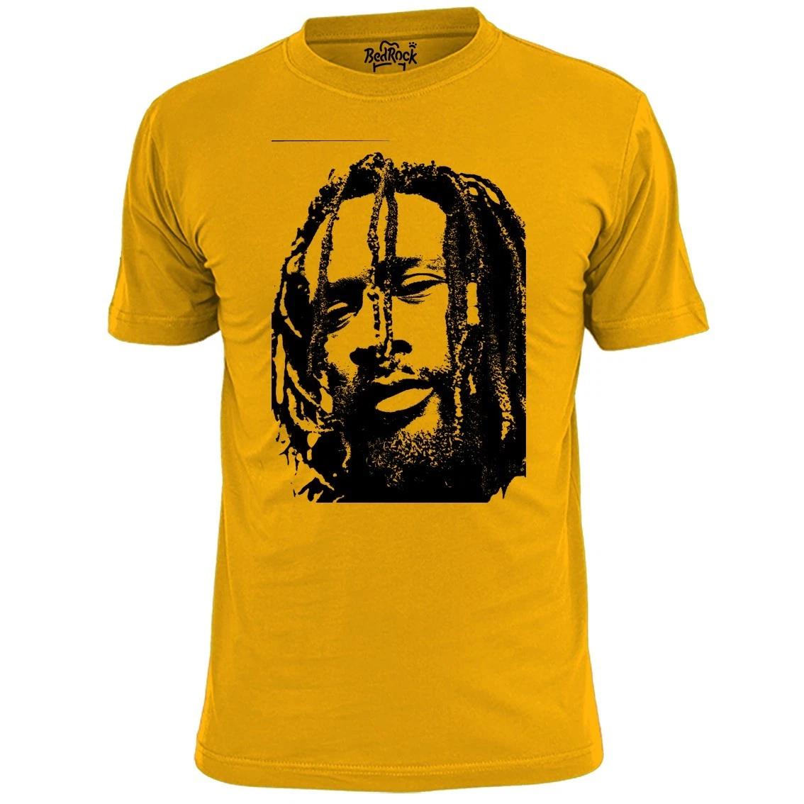 

Mens Burning Spear Reggae Stencil T shirt Jamaica L