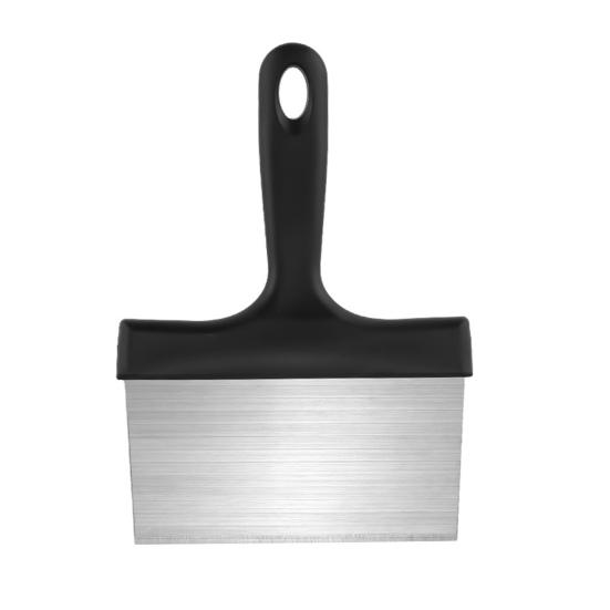 1 Set BBQ Griddle Cleaning Tool Kit with Handle Scraper Scouring Pad Pumice Stone Brush Multifunctional Barbecue Flat Top Grill Cleaner Kit