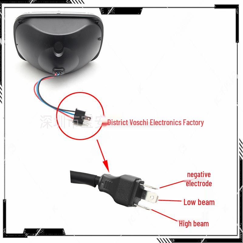 Compatible with Jeep Cherokee: 5x7 Inch LED Square Truck Headlight (6x7 Inch Size Option).