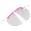 50Pcs Facial Eye Shield Disposable Transparent Facial Shield with Headband for Home Hair Salon