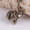 Fu Character Zinc Zinc Alloy Elephant Wealth Texts Elephant Miniatures Lucky   Desktop