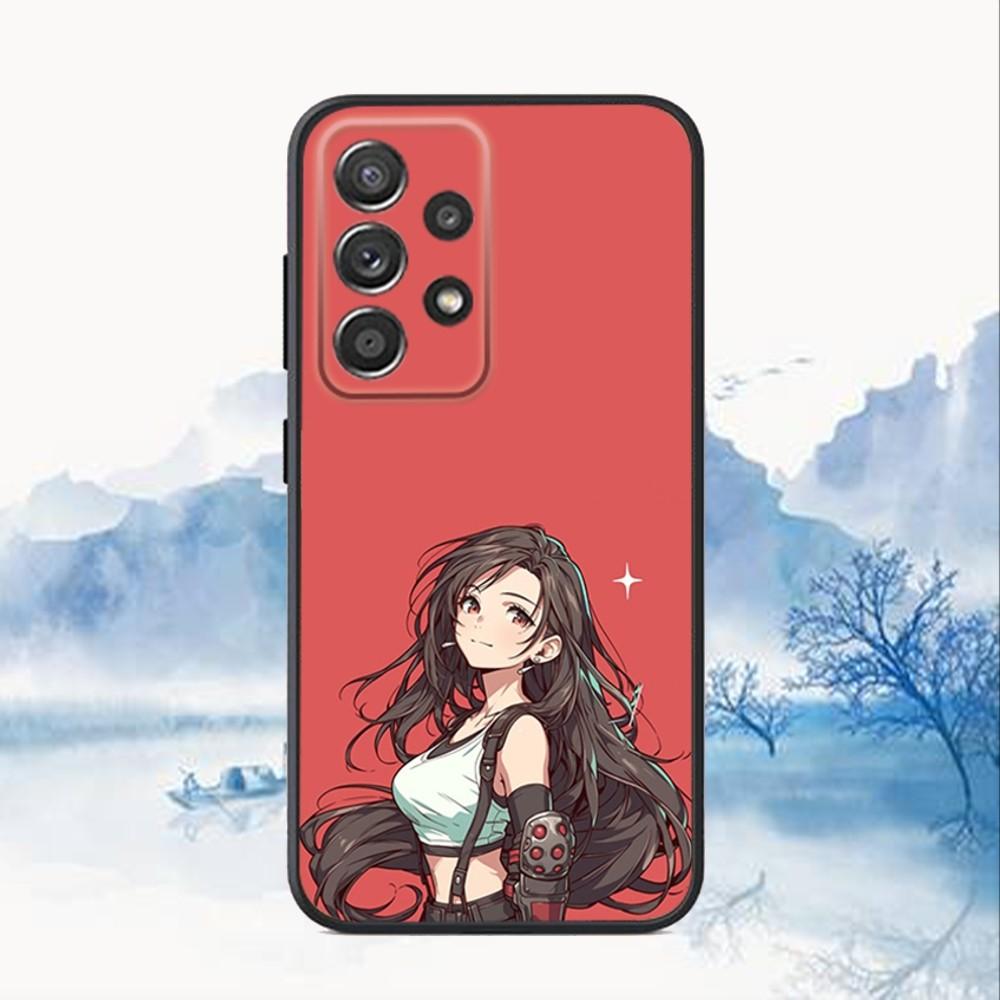 Game T-Tifa L-Lockhart Phone Case For Samsung S25,S24,S21,S22,S23,S30,Ultra,S20,Plus,Fe,Lite,Note,10,9,5G Black Cover
