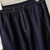 New Spring Thin Soft Denim Scimitar Pants for Women's High Waist Slimming Wide-leg Casual Pants
