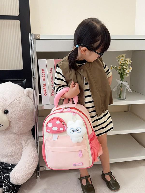 Breathable Cartoon Kindergarten Backpack for Kids - Cute and Lightweight School Bag for Preschoolers
