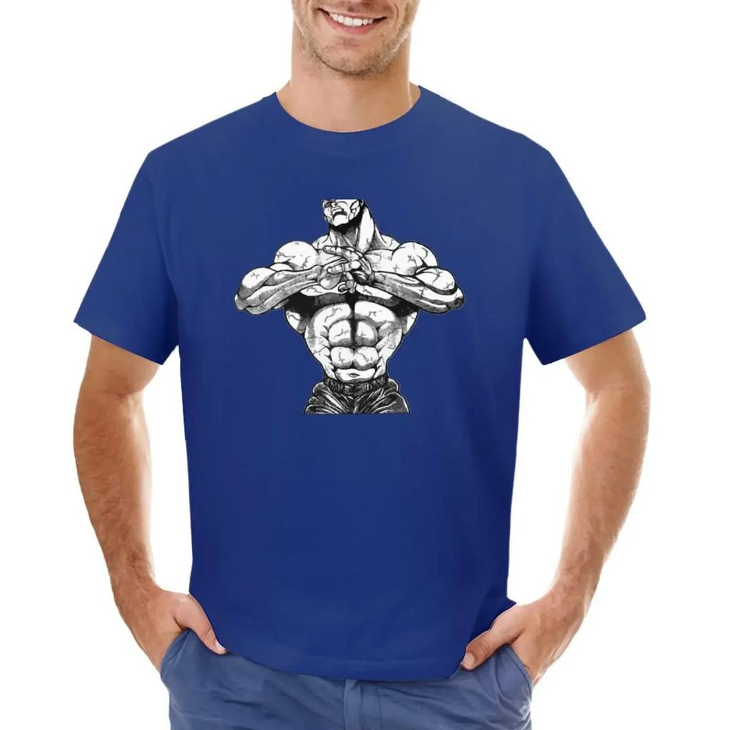 Jack Hanma Pose T-shirt quick-drying for a boy mens graphic t-shirts