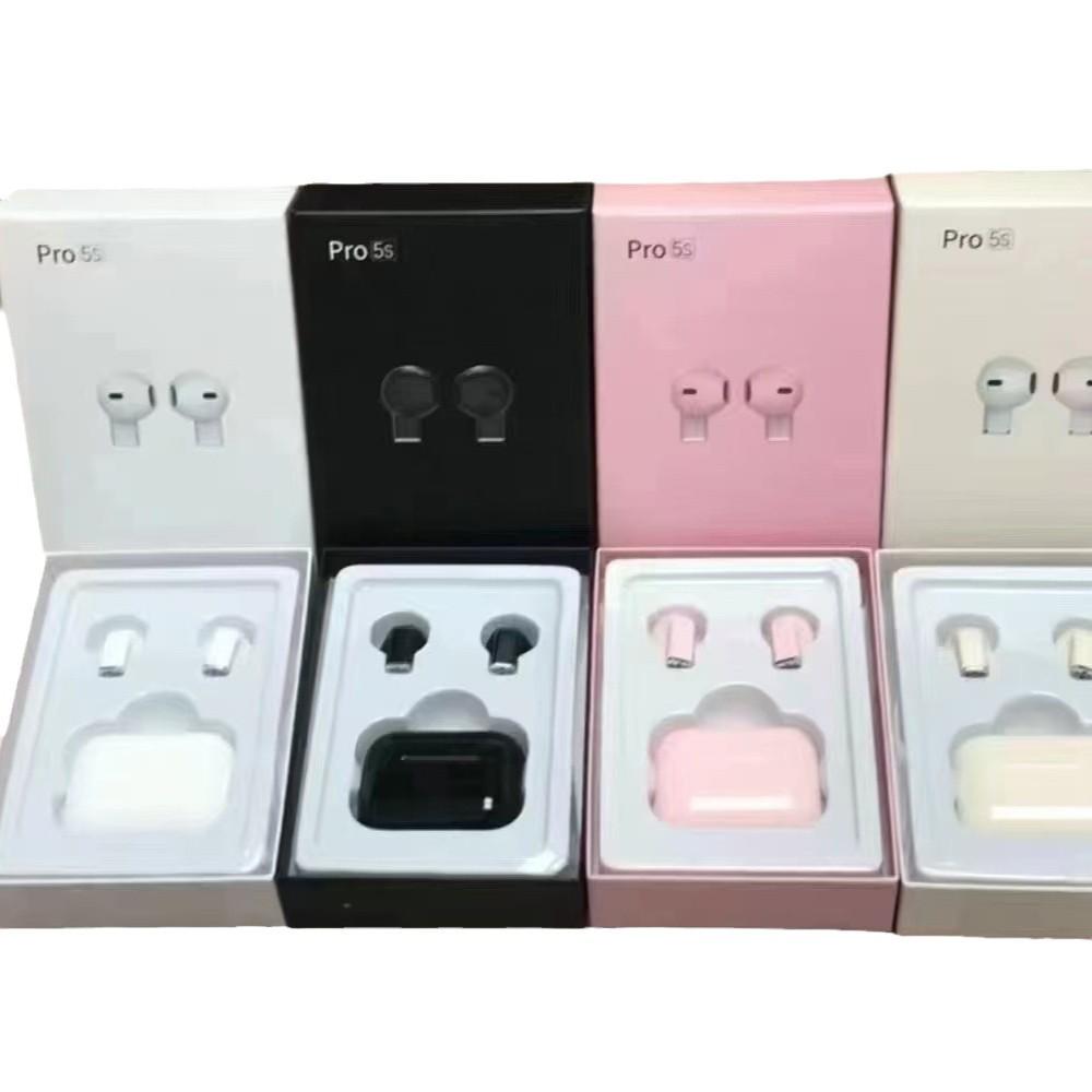 Pro5S Wireless In-Ear Bluetooth Headphones: Long-Lasting Battery, TWS Mini, Noise-Cancelling, Ideal for Sports