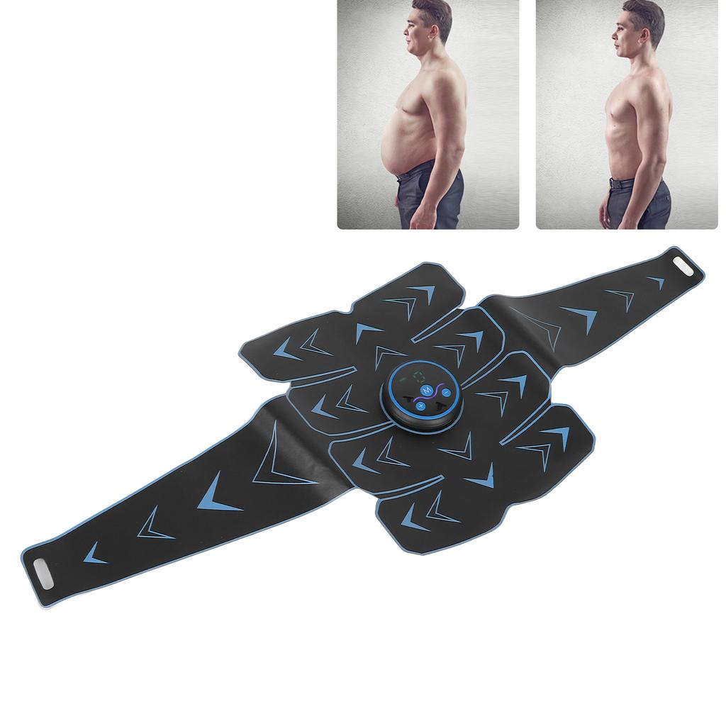 Muskelstimulator Toner Tragbarer ABS Trainer Bauchmuskeltoning Stimulationsgürtel für Körper Arm
