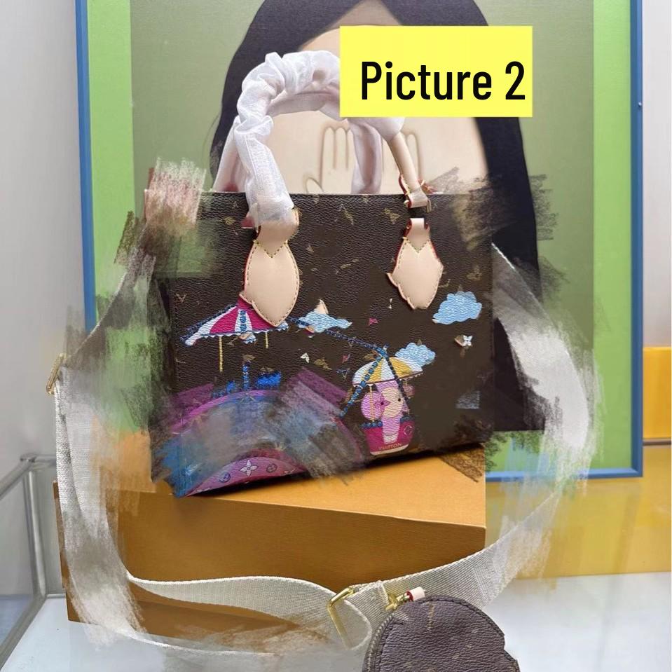 Sancai White Shoulder Baguette Tote – Large Capacity Women's Commuter Handbag