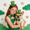 St Patrick Day Dog Bow Tie Dog Bow Tie Green Style Pet Samll Dog Bowtie Dog Cat Bowties Small Dog Grooming Accessories