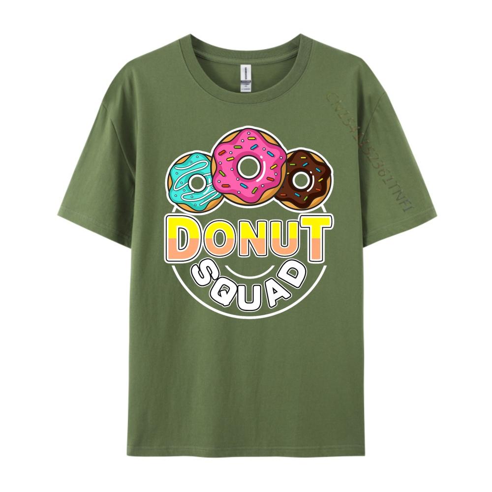 Donut Squad Matching Donut Party Crew Doughnut Sprinkles Vintage T Shirt Men Funny Shirt T Shirt Family