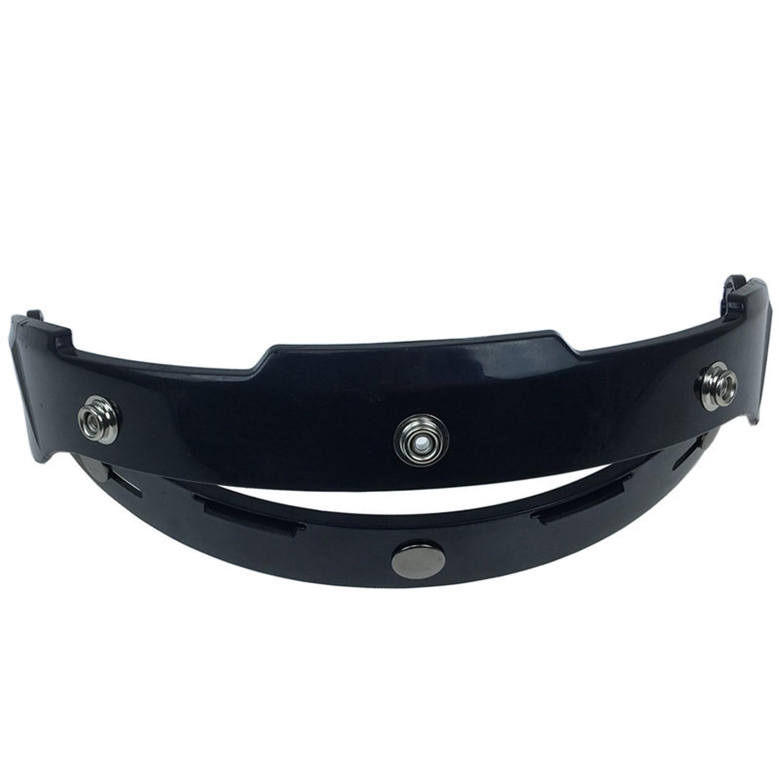 Motorcycle Helmet Flip Up Base Bracket Mount Adapter for 3 Snap Shield Visor Protective Gear чёрный