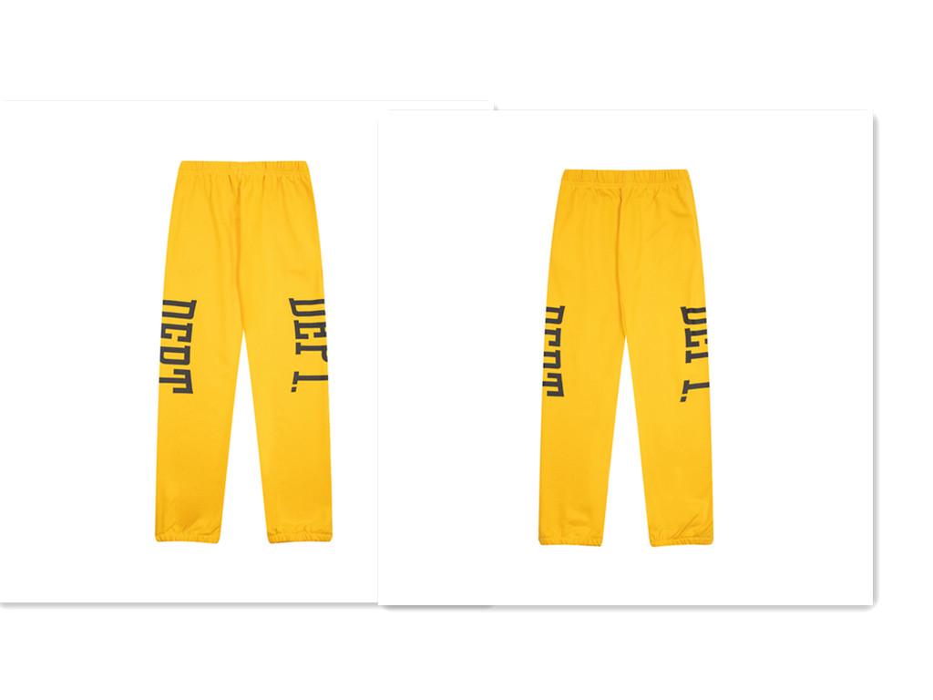 GALLERY DEPT Men's Classic Hand-Painted Splatter Graffiti Cotton Sweatpants