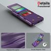 Vertical Cards Solt Wallet Leather Case For Samsung Galaxy S25 Ultra S24 FE S23 Plus S22 A16 A55 A35 A15 A25 A54 Anti Fall Cover