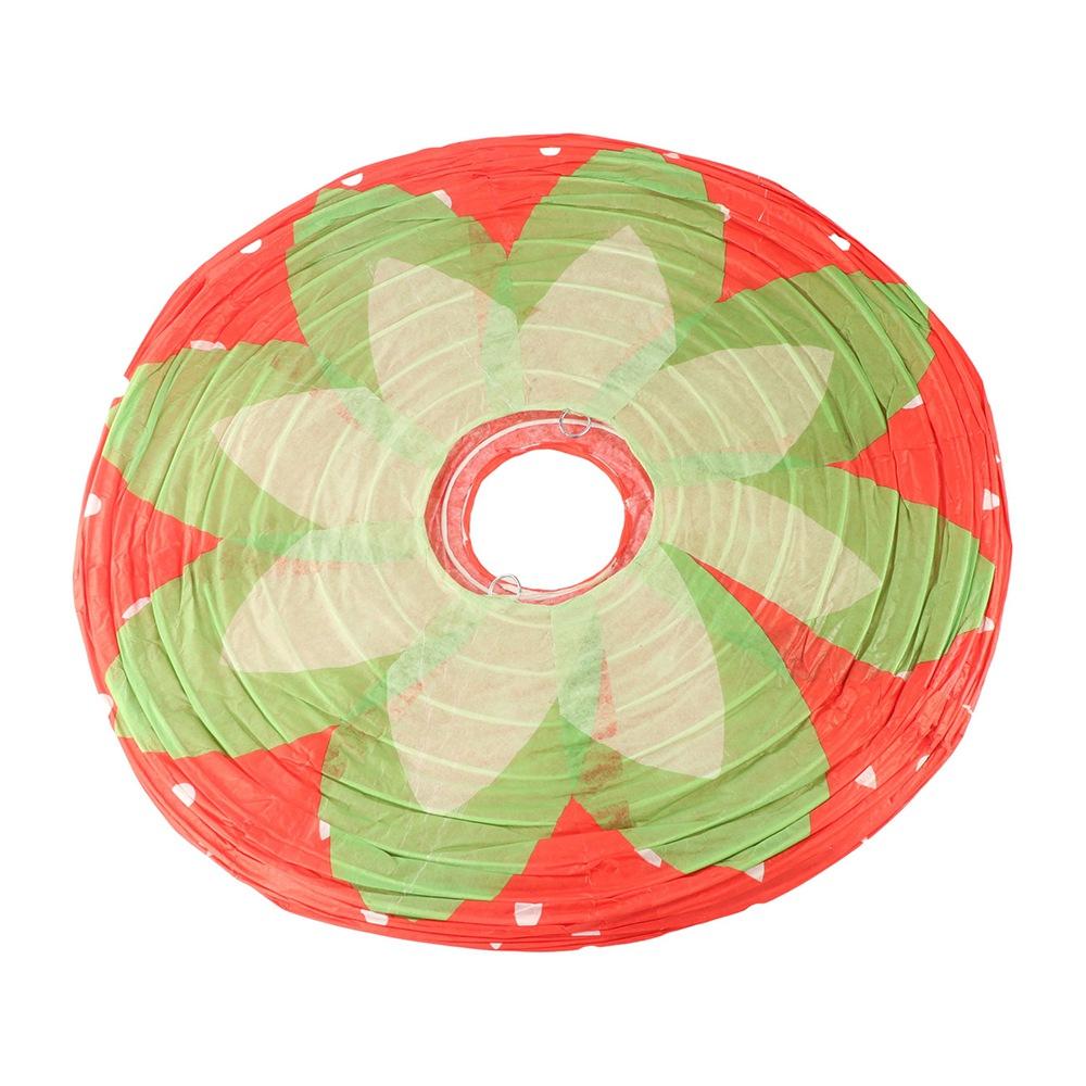 day 3D Strawberry Festival Lantern Paper Lanterns Strawberry Lanterns Hanging Lantern Ball