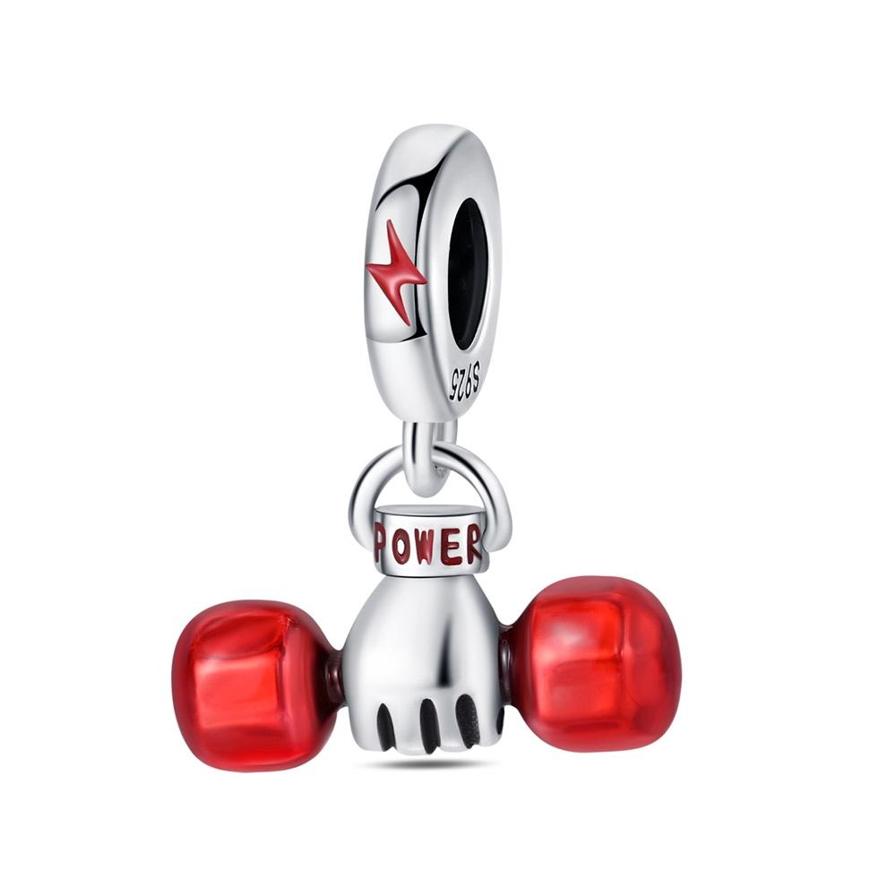 Popular Copper Sports Football, Badminton & Baseball Dangle Charm Fits Brand Bracelet For Kids Jewelry Gift