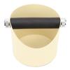 Coffee Knocking Slag Bucket Home Small Anti Slip Coffee Machine Grounds Box Powder Slag Recycling Bucket Yellow