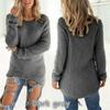 Womens Clothes Autumn and Winter Sweaters Casual Long Sleeve Sweaters Ladies O-neck Shirts Cotton Pullover Loose Sweaters