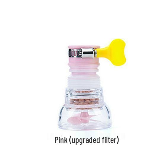 Universal Splash-Proof Kitchen Faucet Extender & Water Purifier