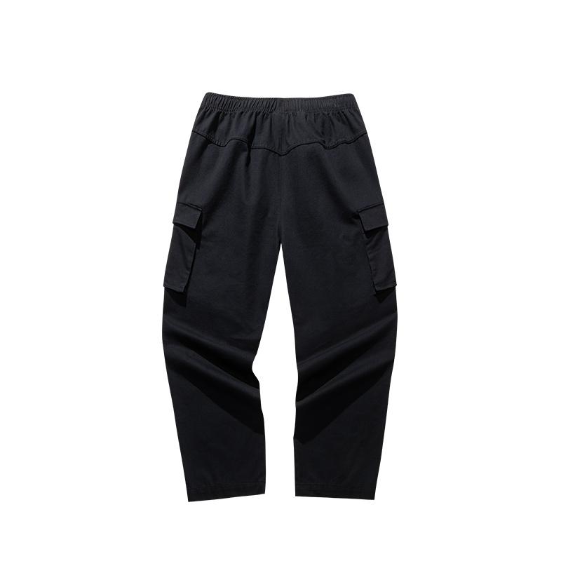 Anta Lifestyle Series Comfortable Versatile Casual Pants Unisex bottoms Black 972518502-3