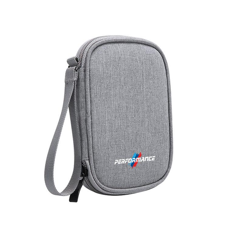 Car Key Organizer ID Card Earphone Storage Bag For BMW M3 M4 M5 G42 G30 G20 E39 E36 E87 E53 F44 F07 F34 G15 G16 G23 G22 F30 F20 Mkcr49