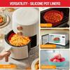 Silicone Air Fryer Liner, Reusable Round Liners for Tower,BPA-Free Non-Stick Silicone Air Fryer Accessories