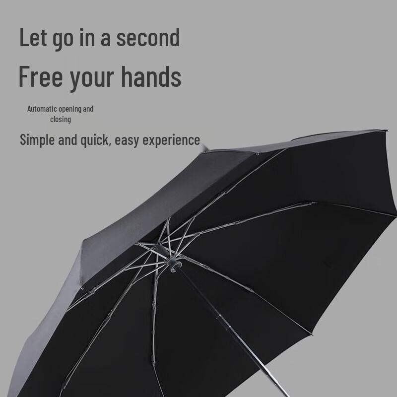 Paradise Automatic Folding UV Protection Sun & Rain Umbrella