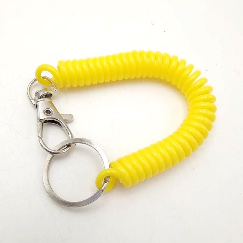 High Elastic Anti-Lost Phone Lanyard & Keychain with Colorful Spring Rope