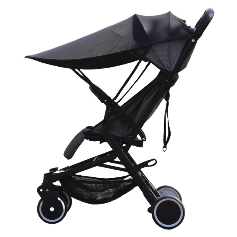 Wear Resistant Cloth Sun Shade Universal Baby Strollers Sunshade Toddler Umbrella Cart Pushchair Protective Accessories