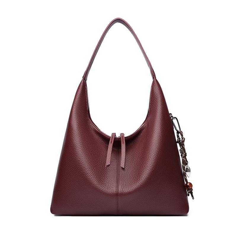 Large Capacity Tote Bag Vintage Shoulder Underarm Bag