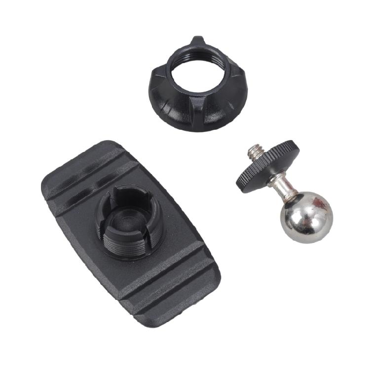 Universal 1/4inch Screw Adhesive Plate For LED Light Phone Mount Camera Bracket With 360 Degree Swivels