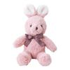 Mimi Plush Toy S [Fluffy Fur Gentle Touch] Stuffed Cute Animal Bear Rabbit Cat Schnauzer Sheep Interior Gift Present (Rabbit/Pink) 172-7893B1