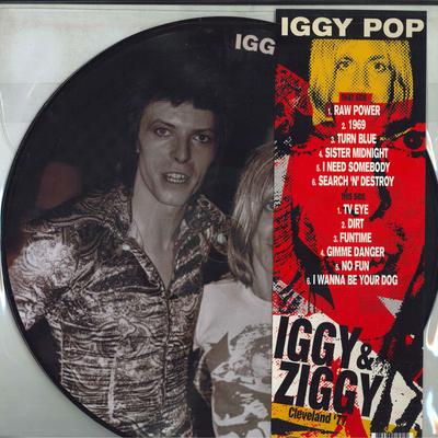 LP Record IGGY POP & ZIGGY (32) - Cleveland '77 CLO2104 Cleopatra 2021 US Rock