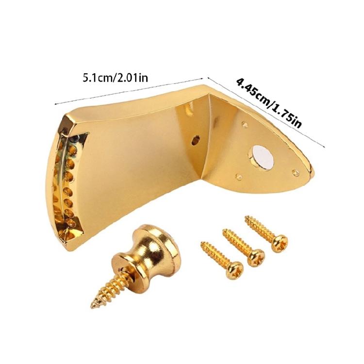 8 String Arched Top Mandoline Tailpiece Replacement Metal Triangular Mandolin Tailpiece Mandoline Accessories Enduring