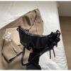 Borsa a sacchetto retrò casual da donna per la primavera estate nuova borsa a tracolla texture moda borsa a tracolla borsa