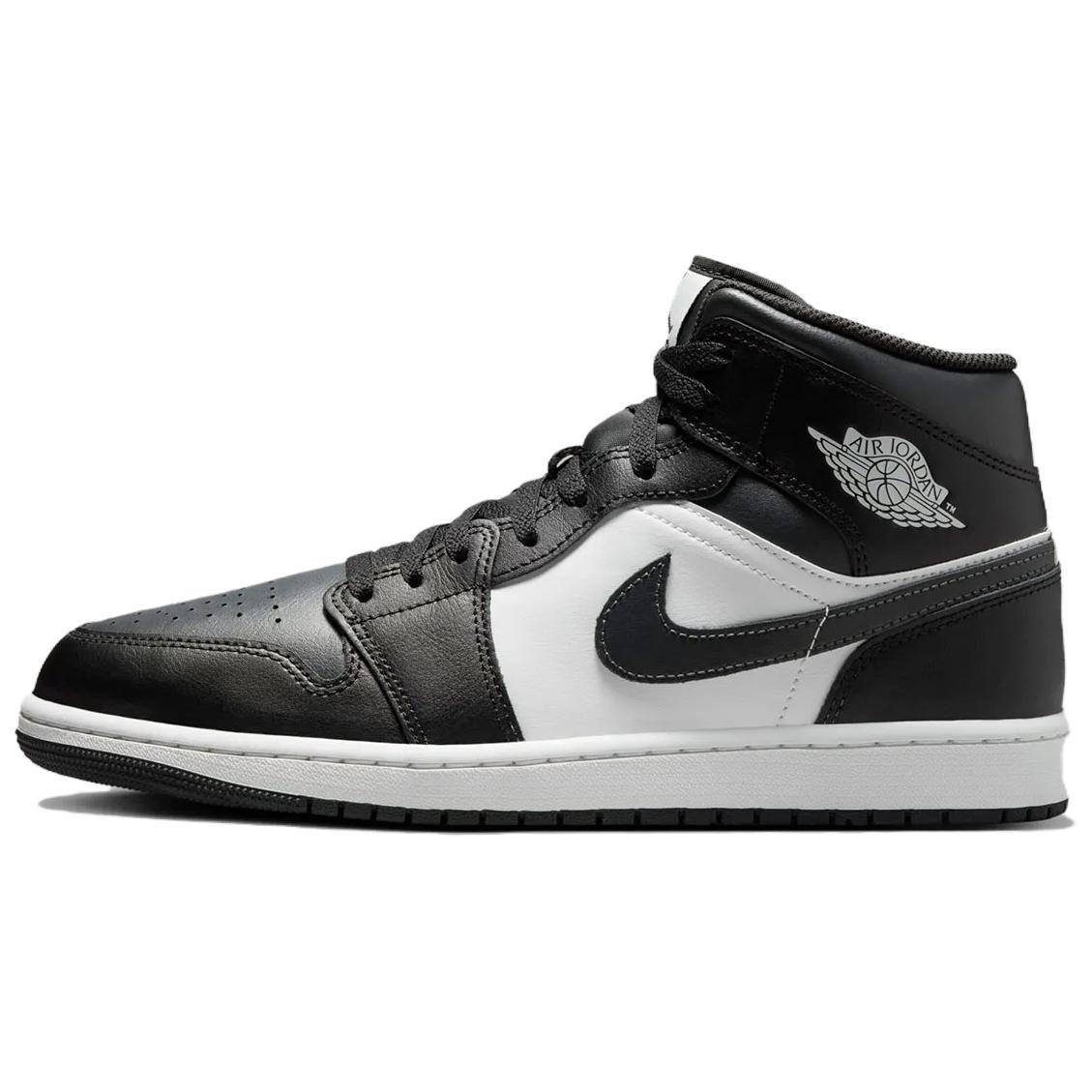 Air Jordan 1 Mid  Off Noir Toe  Men s DQ8426-010 EU 44