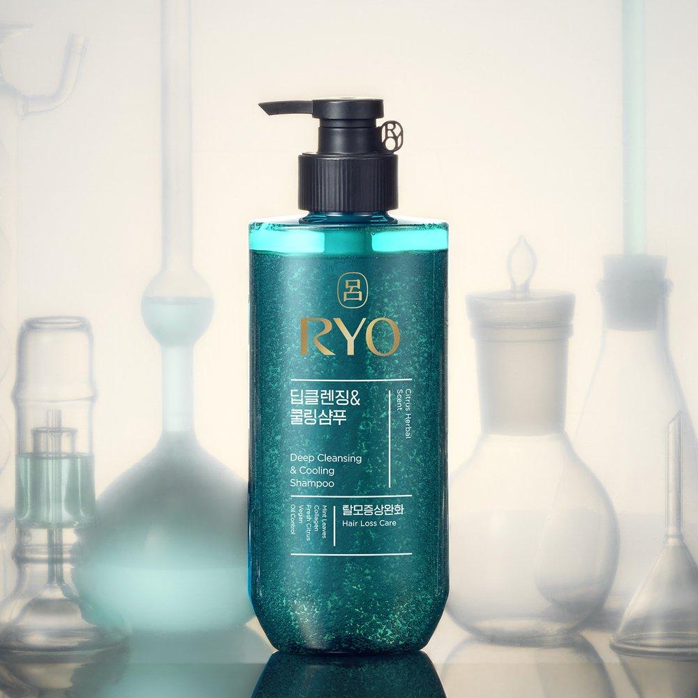 

Ryeo Cheong-a Deep Cleansing & Cooling Shampoo 480ml