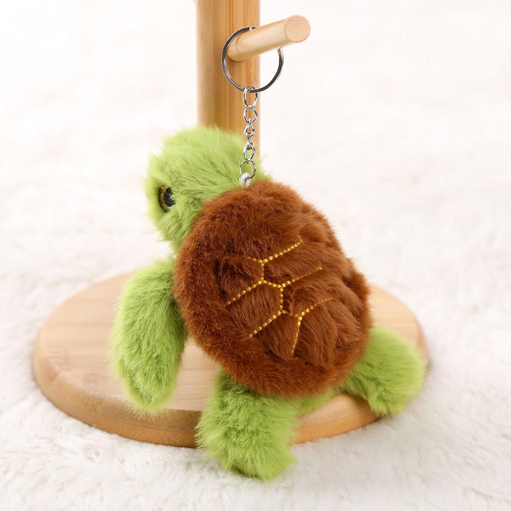 Underwater Animal Plush Keychain With Pp Cotton Filling For Girls Gift And Bag Decoration
