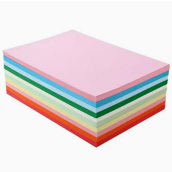A4 Pink Color Copy & Origami Paper, 70g, Pure Wood Pulp, Free Shipping
