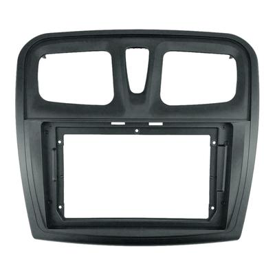 Navigation Radio Bezel Car Radio Fascia For RENAULT Sandero Symbol Logan 2014+ Dashboard Frame Installation DVD Gps Mp5 Player