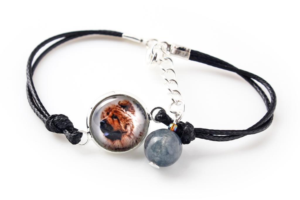 Chow Chow – A set of jewelry in a box, necklace | Art-Dog