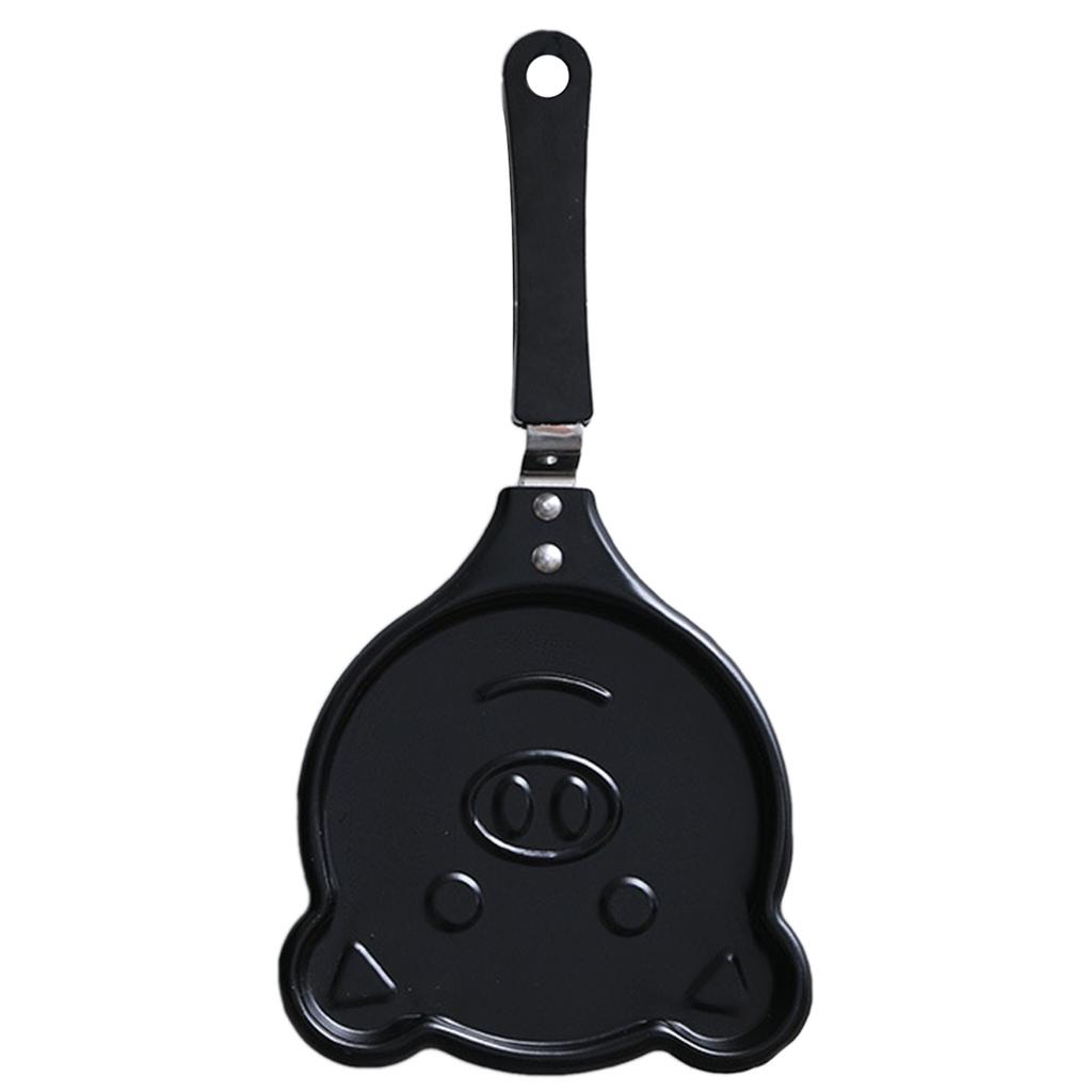 Mini Bratkochgeschirr Eier Bratpfanne Eisenmaterial Eierbratpfanne Küchenkochzubehör für einfaches Frühstückskochen