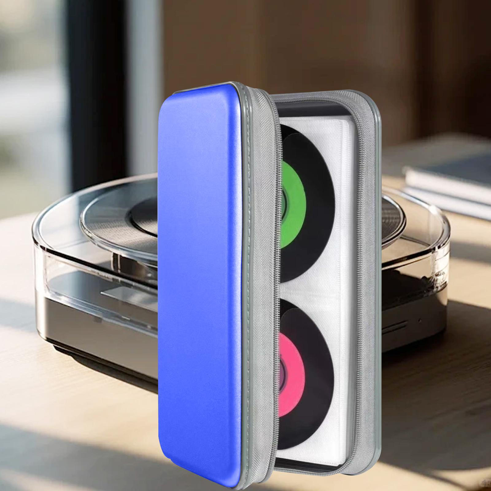 

Коробка для хранения компакт-дисков, чехол для предотвращения царапин, PP Protector, держатель для подарков на день синий