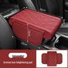 Breathable Car Armrest Heightening Pad with Multifunctional Storage and Protective Cover