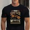 Super Racer On The Road MotorcycleBlack Cotton T-Shirt New  Casual O-neck Short Sleeve Top Tees