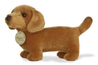 Aurora Dachshund 8 Inch Dog Miyoni Plush Toy