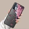 Funda Back Phone Cover Case for Xiaomi Redmi Note 14 A4 13 Pro Plus 9S 12 10 13C 14C 11 Creative Pink Sea Butterfly